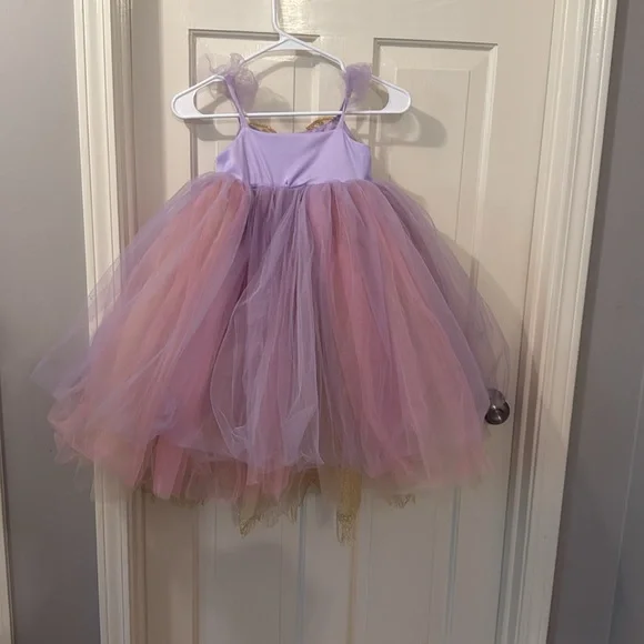 Pottery Barn Kids Lavender Fairy Costume 4-6 - Picture 3 of 5